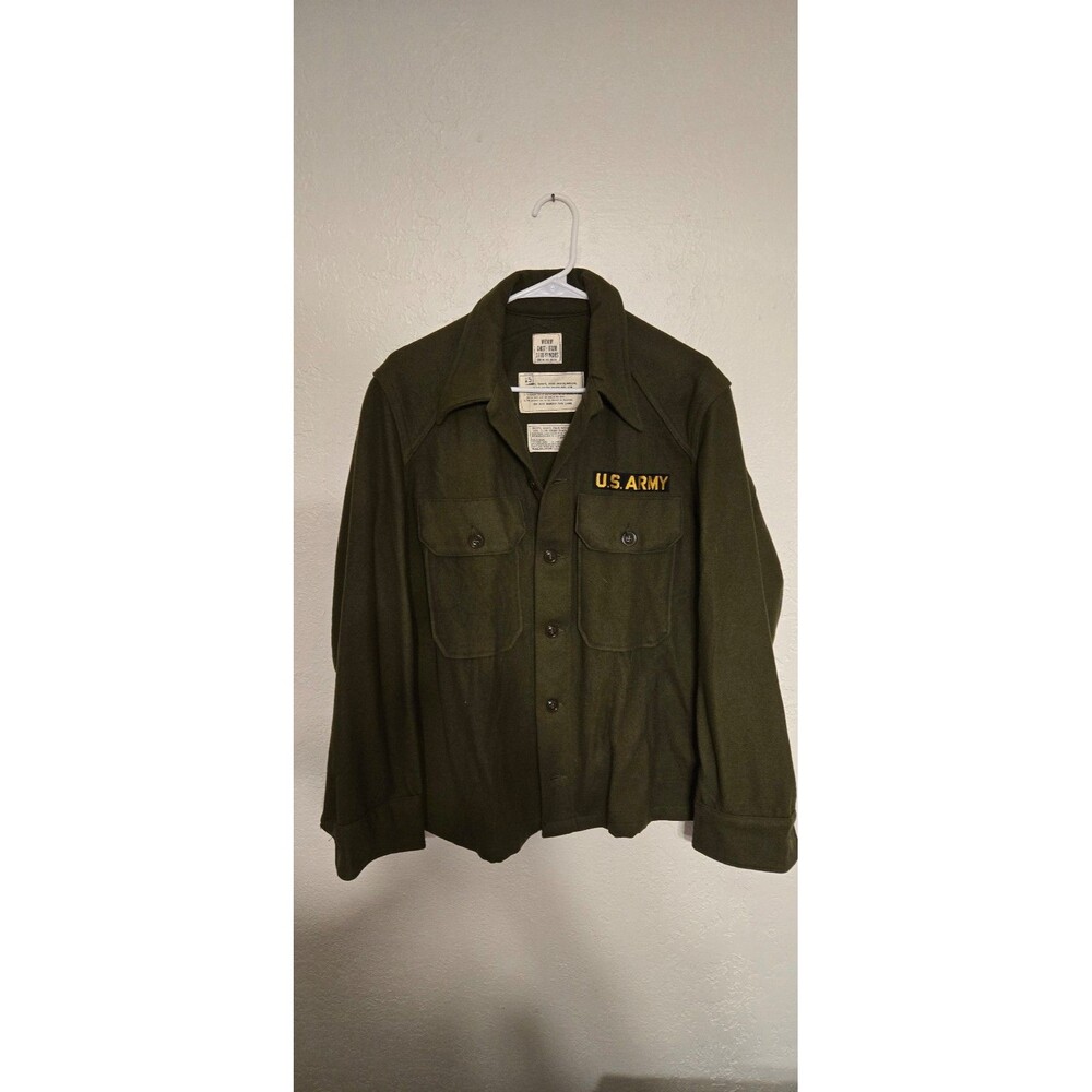 Vintage Men's Army Wool Jacket Medium excellent condition